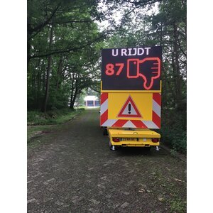 Solar Tekstkar - Full color LED display (112x80)