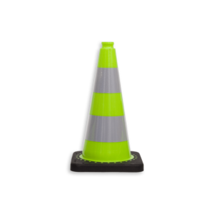Traffic Cone fluor green 50 cm with 2 reflective bands RA2 TSS™ series Traffic Cone fluor green 50 cm with 2 reflective bands RA2