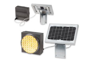 Voorwaarschuwingssein Solar LED 1 x 200 mm Voorwaarschuwingssein Solar LED 1 x 200 mm