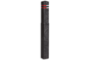Recycled plastic diamand head bollard Recycled plastic diamand head bollard