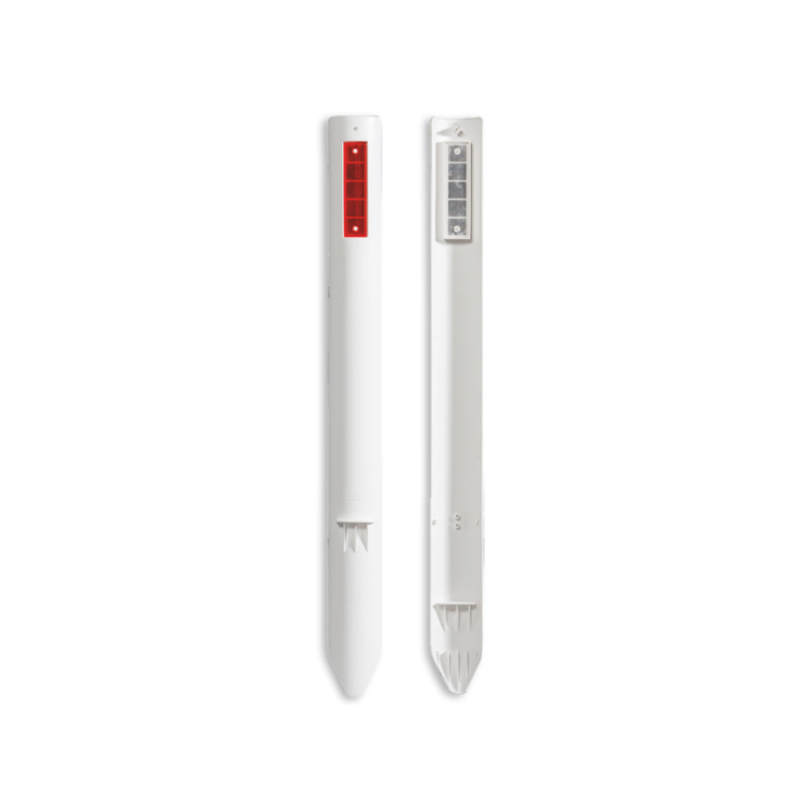 Flexible guide post - delineator pole Flexible guide post - delineator pole