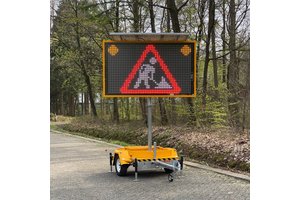 Solar Tekstkar met 5 kleuren LED display Solar Tekstkar met 5 kleuren LED display