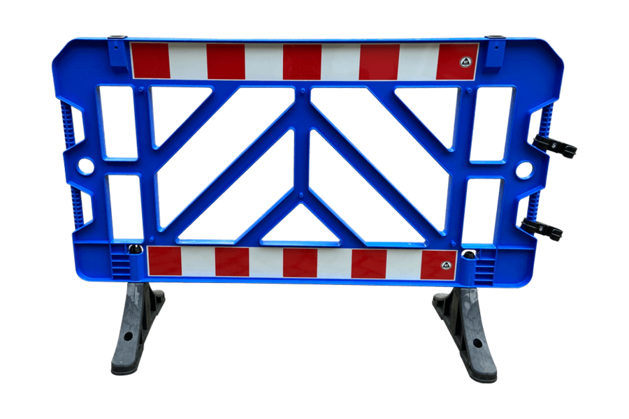 Safety barrier plastic 150cm Blue Stackable Buy online! Traffic
