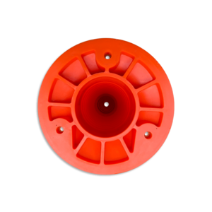 Kunststof flexibele afzetpaal oranje - reflecterend - overrijdbaar
