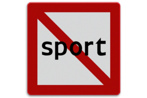 Scheepvaartbord A.13 - Verboden voor kleine schepen Scheepvaartbord A.13 - Verboden voor kleine schepen