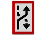 Shipping sign B.4b - Obligation to go to starboard side