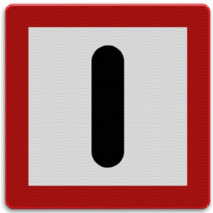 Shipping Sign B.8 - Obligation to pay particular attention