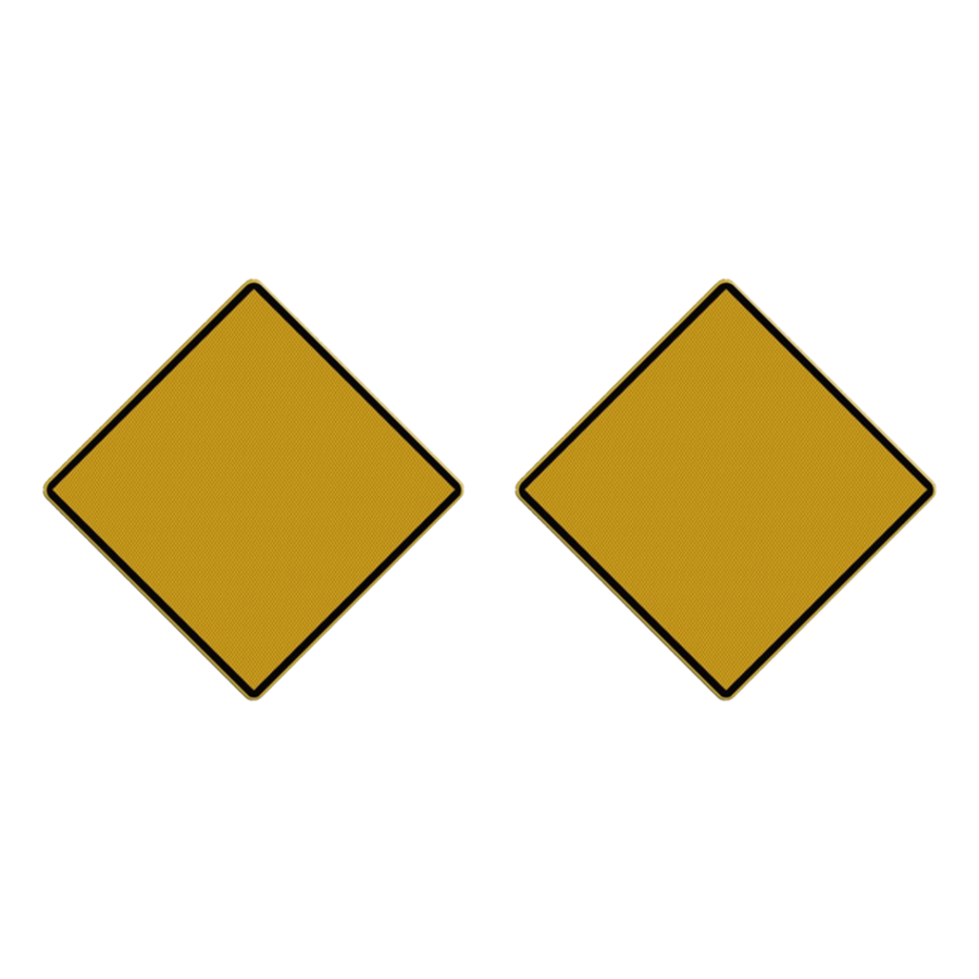 Scheepvaartbord D.1b - Aanbevolen doorvaartopening, doorvaart uit tegengestelde richting verboden Scheepvaartbord D.1b - Aanbevolen doorvaartopening, doorvaart uit tegengestelde richting verboden