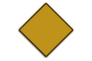 Shipping sign D.1b - Recommended passage opening, passage from opposite direction prohibited Shipping sign D.1b - Recommended passage opening, passage from opposite direction prohibited