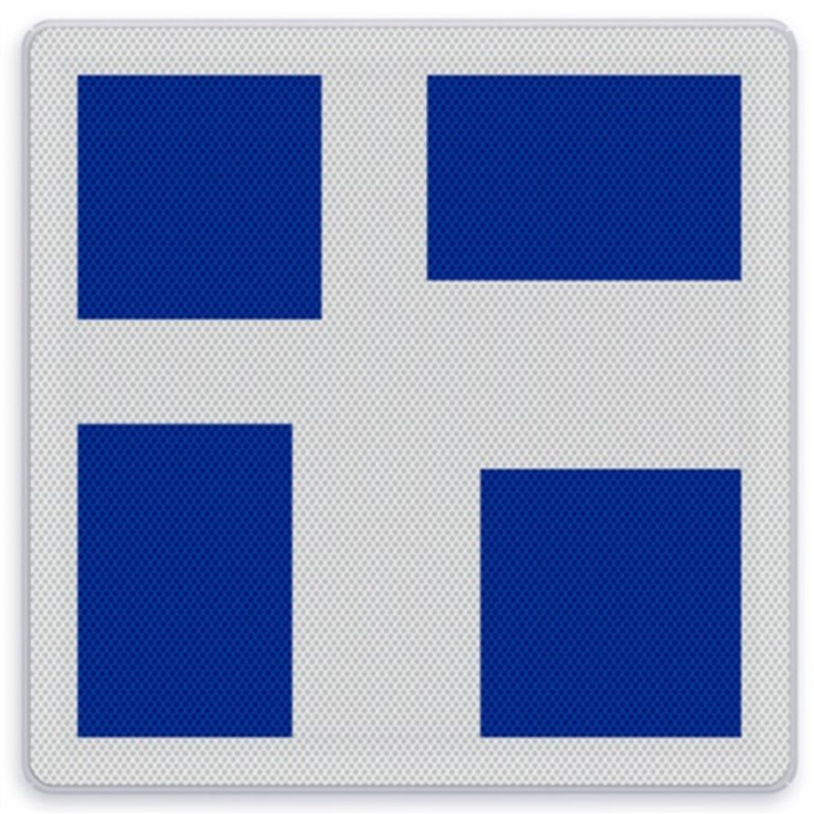 Shipping sign E.9h - Indication of main and secondary fairway (s) Shipping sign E.9h - Indication of main and secondary fairway (s)