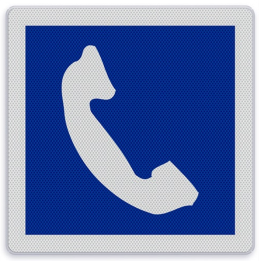 Shipping Sign E.14 - Telephone