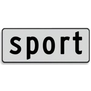 Scheepvaartbord F.4 - Categorie aanduiding Scheepvaartbord F.4 - Categorie aanduiding