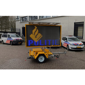 Solar VMS Trailer with 5 color LED display