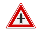 Traffic sign RVV B03 - Priority intersection