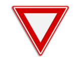 Traffic sign RVV B06 - Right of way intersection