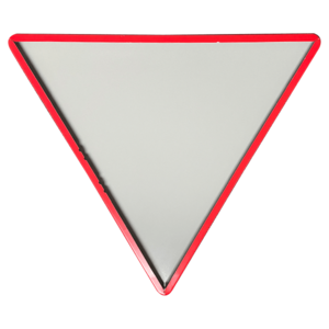 Traffic sign RVV B06 - Right of way intersection Traffic sign RVV B06 - Right of way intersection