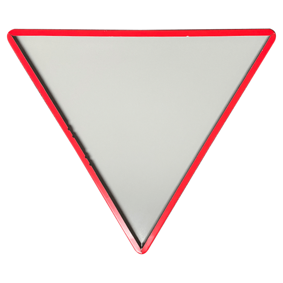 Verkeersbord RVV B06 - Voorrangskruising - voorrang verlenen Verkeersbord RVV B06 - Voorrangskruising - voorrang verlenen