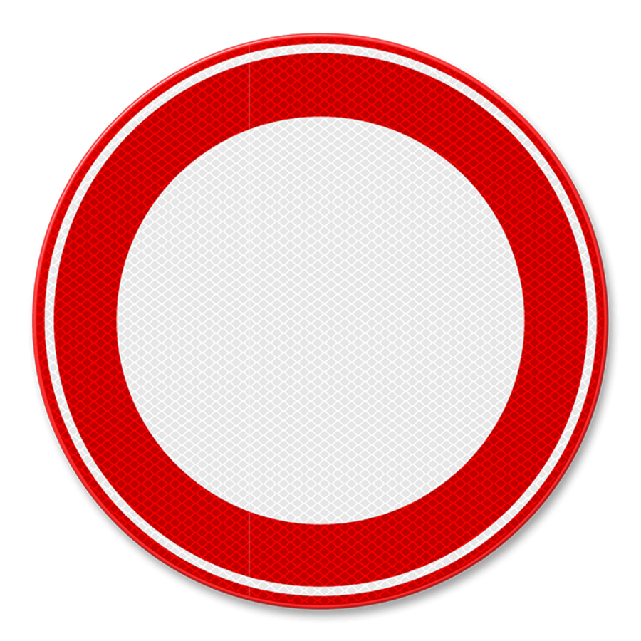 Traffic sign RVV C01 - Forbidden to drive in