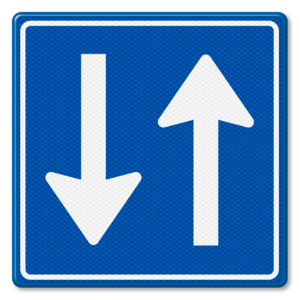 Verkeersbord RVV C05 - Inrijden toegestaan