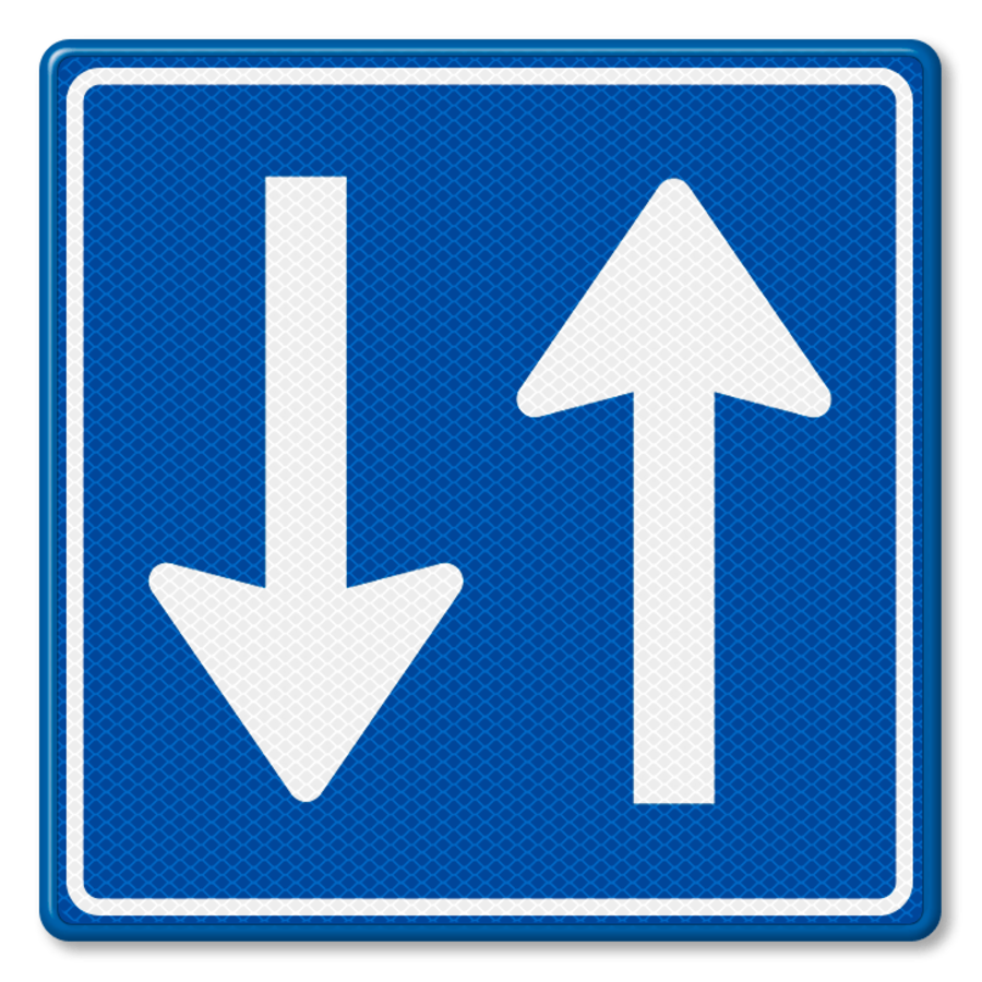 Traffic sign RVV C05 - Drive in allowed
