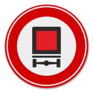 Traffic sign RVV C22