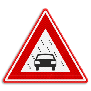 Traffic sign RVV J35 - Warning poor visibility