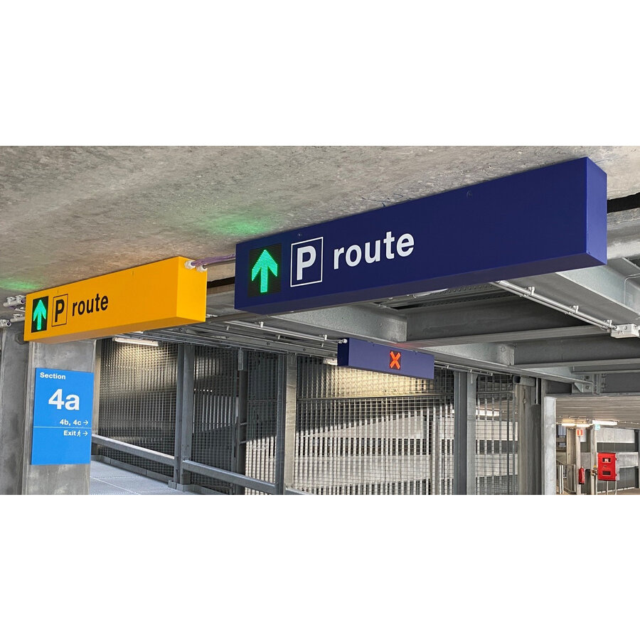 Dynamic Parking Route Signs