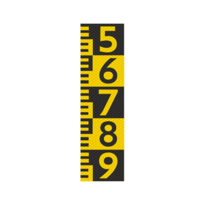 Scheepvaartbord G.5.1 Hoogteschaal