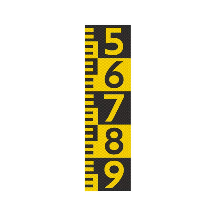 Shipping sign G.5.1 Height Scale