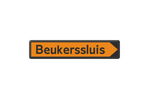 Shipping sign H.2.3 - Indication of diversions Shipping sign H.2.3 - Indication of diversions