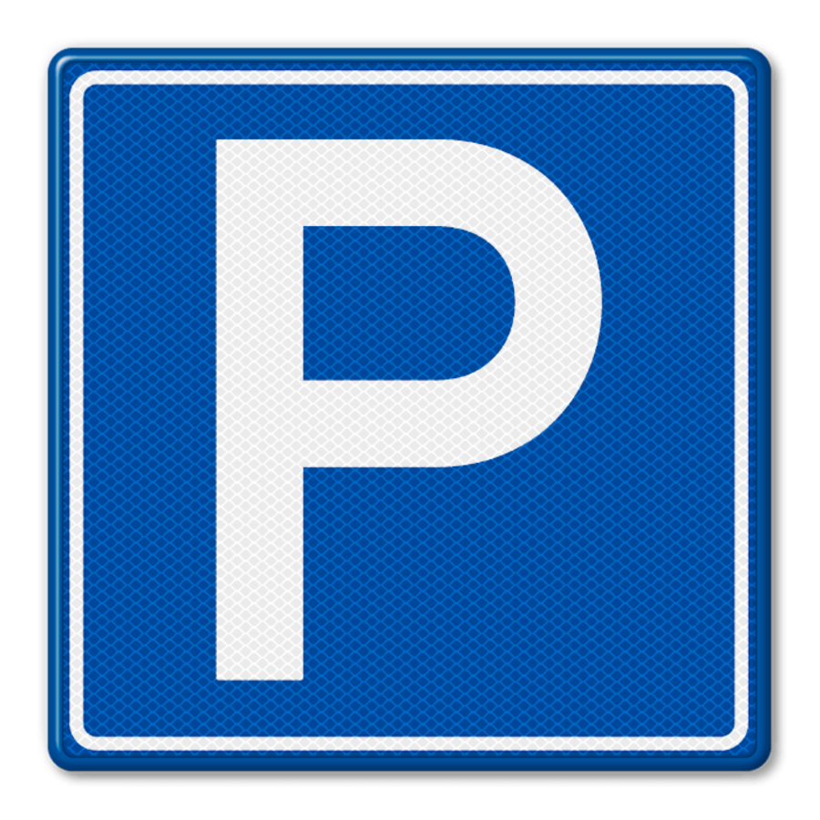 Traffic sign RVV E04 - Parking permitted Traffic sign RVV E04 - Parking permitted