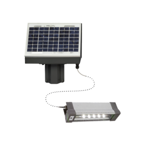 Aanstraalverlichting 30 cm | LED | Solar set 10 Watt
