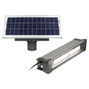 Solar LED Aanstraalverlichting 30 cm | Solar set 20 Watt