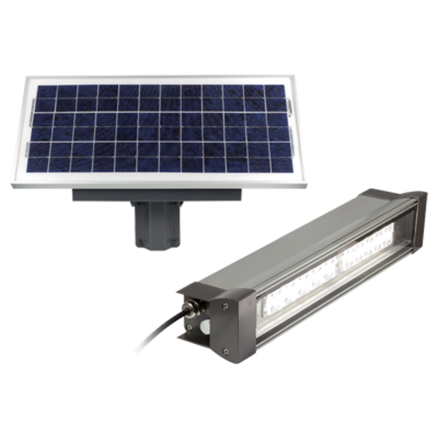 Solar LED Aanstraalverlichting 30 cm | Solar set 20 Watt Solar LED Aanstraalverlichting 30 cm | Solar set 20 Watt