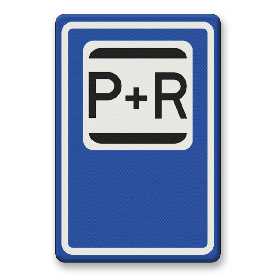 Traffic sign RVV E12 - Park & ride