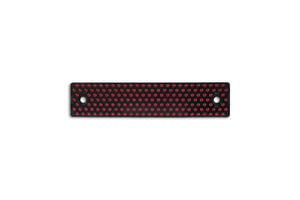 Swareflex bermpaal reflector rood 18 x 4 cm. (171 glasparels) Swareflex bermpaal reflector rood 18 x 4 cm. (171 glasparels)