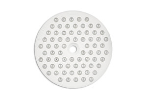 Swareflex reflector round 61 mm black with white glass beads Swareflex reflector round 61 mm black with white glass beads