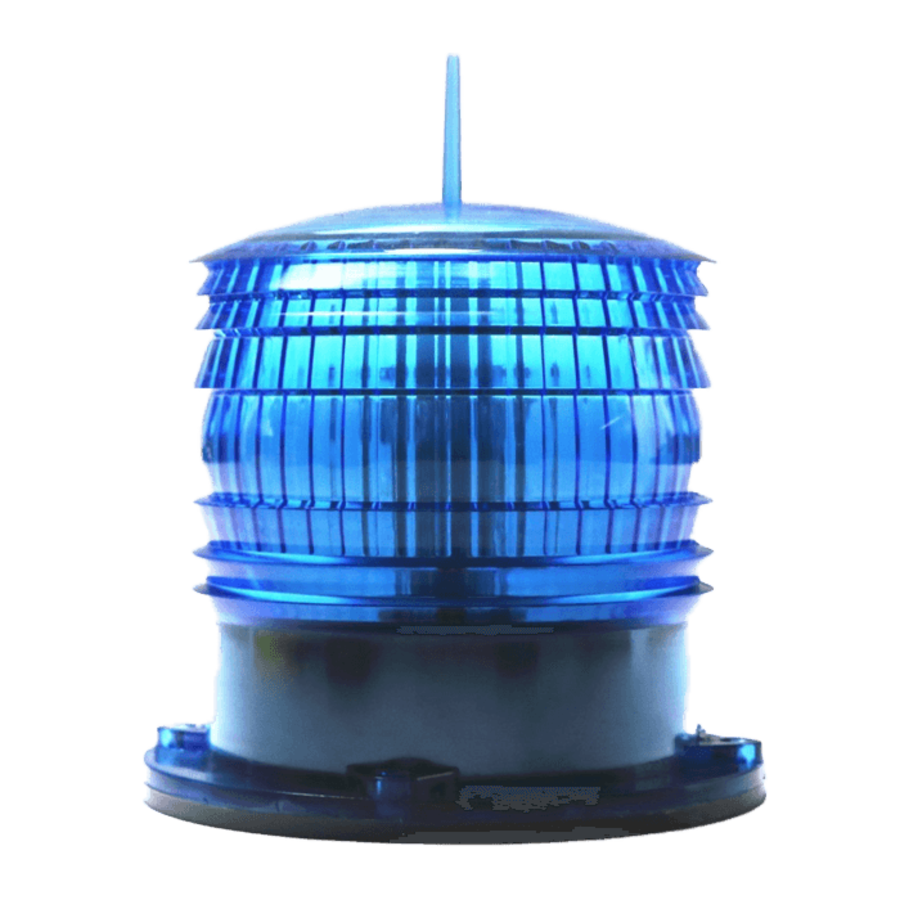 Solar LED Marine light blue Solar LED Marine light blue