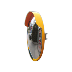 Traffic mirror round 80 cm yellow/black - Acrylic - Wide viewing angle
