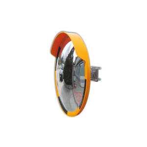 Traffic mirror round 60 cm yellow/black - Acrylic - Wide viewing angle