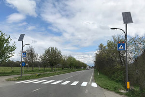 Solar LED Pedestrian Crossing System Solar LED Pedestrian Crossing System