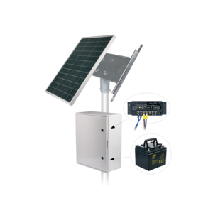 Autonoom Filedetectie systeem op zonne-energie met LED Signaalgever