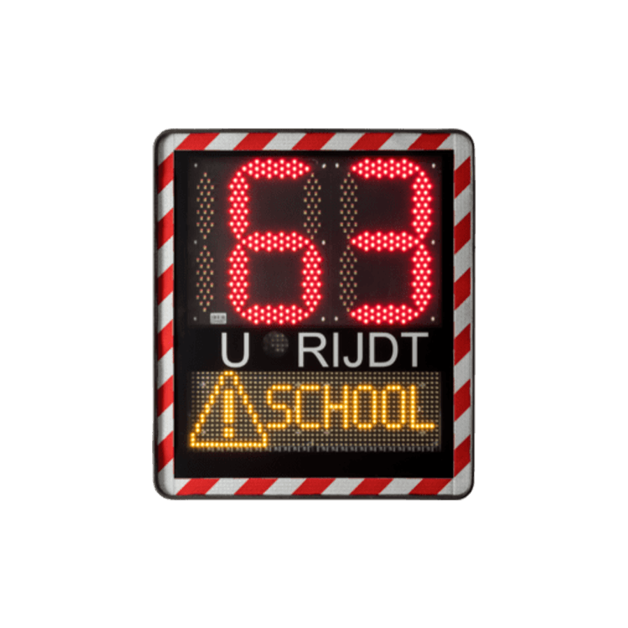 LED Snelheidsdisplay I-SAFE 2 LED Snelheidsdisplay I-SAFE 2
