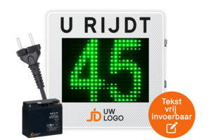 LED Radar Speed Display - Mains power