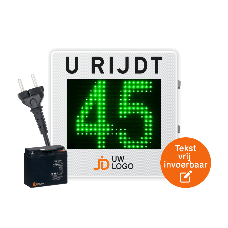 LED Radar Speed Display - Mains power