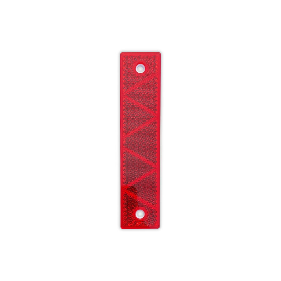 Delineator reflector white 18 x 4 cm. Delineator reflector white 18 x 4 cm.