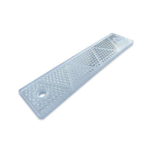 Delineator reflector white 18 x 4 cm. Delineator reflector white 18 x 4 cm.