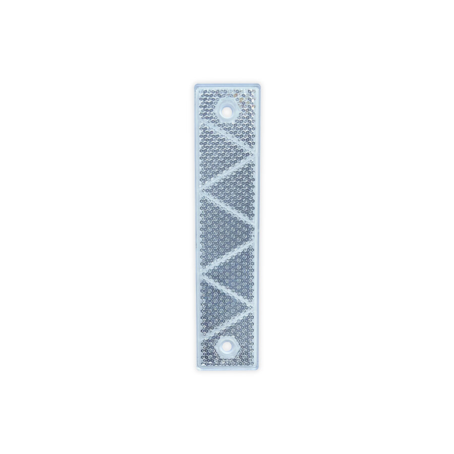 Delineator reflector white 18 x 4 cm. Delineator reflector white 18 x 4 cm.