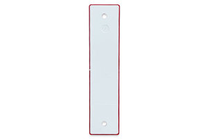 Delineator post reflector rood 18 x 4 cm. Delineator post reflector rood 18 x 4 cm.