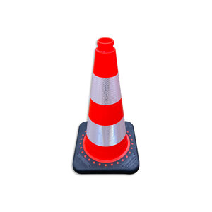 TSS™ series Traffic cone 500 mm with 2 reflective sheets class 2